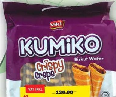 Viki Kumiko Crispy Crepe Choco Biscut Wafer 200g