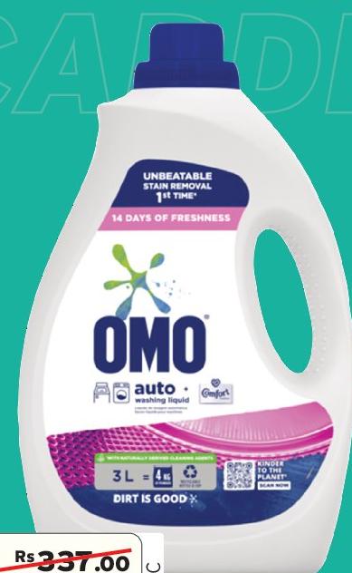 OMO Automatique Lessive Liquide Machine 3L