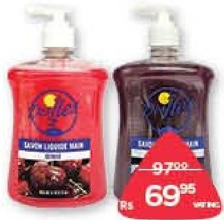 Des Îles Hand Wash Cerise, Grenade, Myrtille, Pêches, Pomme, Raisin 500 ml