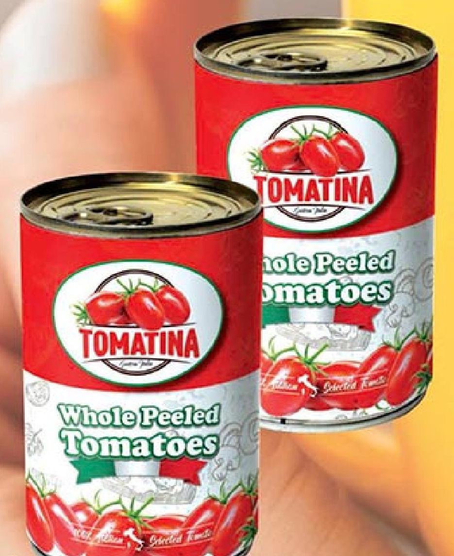 Tomatina Peeled Tomatoes 400g