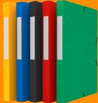 Filing Box Lustered Cardboard 24 x 32 cm Spine 25 mm