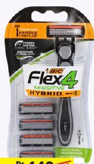 BIC Hybrid Flex 4 Blister X 4