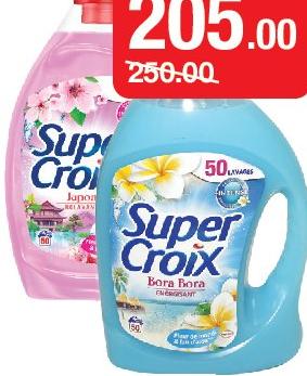 Super Croix Liquid Laundry Detergent Bora Bora Energisant 2.5L