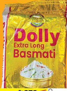 Dolly Extra Long Basmati Rice 2kg
