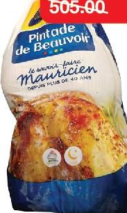 Whole Guinea Fowl - Pintade de Beauvoir, piece of 1.4kg