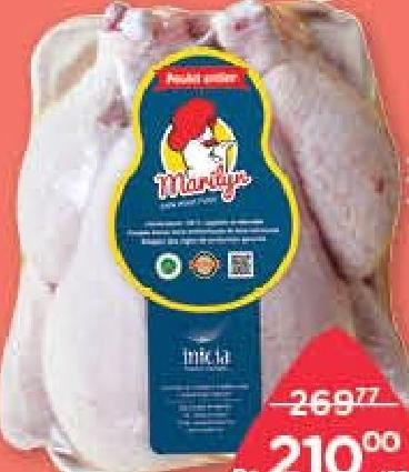 Marilyn Whole Fresh Chicken Per Kilo