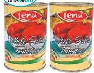 Lena Whole Peeled Tomatoes 400g