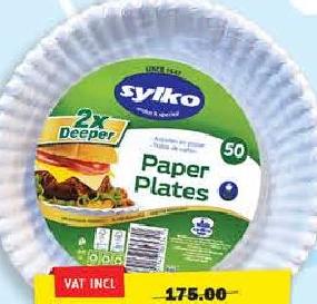 Sylko Deeper Paper Plated Pan 230mm x50