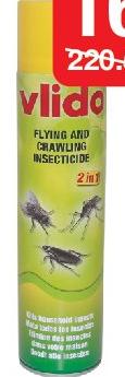 Insecticide Vlido l'aérosol de 600ml