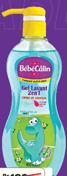 Bébécalin Gel Lavant Corps et Cheveux 400ml