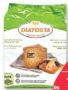 Diatosta Toast Regular, Whole Wheat, No Salt 225 g