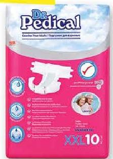Dr Pedical Adult Diaper XXL X10