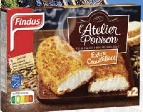 Findus Colin D'Alaska Extra Croustillant 250g
