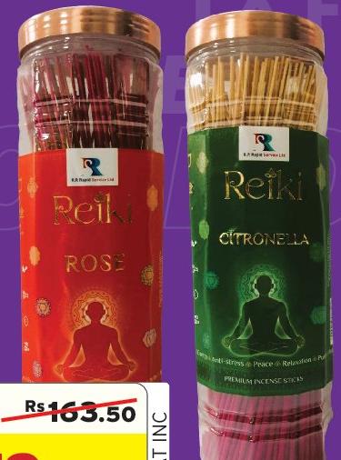 Reiki Rose / Citronella Incense Sticks 225G