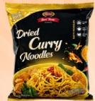 WOH HUP Dried Curry Noodles, 90g, Shrimp Flavor