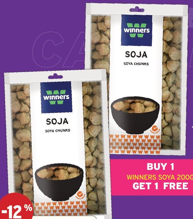 Winners Soya 200g