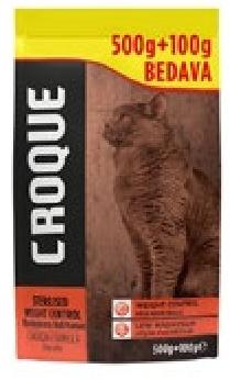 CROQUE Dry Cat Food Pellets Chicken Adult 0.6kg