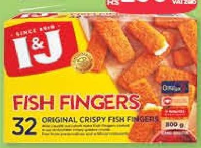 I&J Fish Fingers 800 g