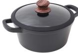 Faitout with lid, 24 cm x H 11.5 cm
