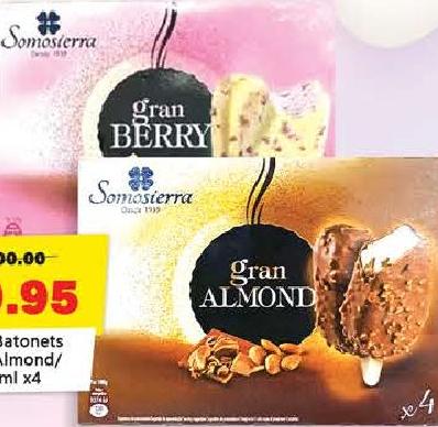 Somosierra Batonnets Gran Berry/Almond/Blanc 110ml x4