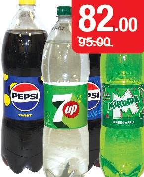 Pepsi / Mirinda / 7up la bouteille de 1.5L