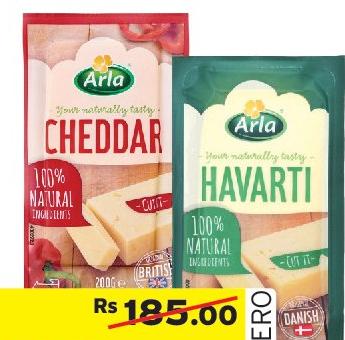 Arla Cheese Chunk Cheddar Havarti 200g