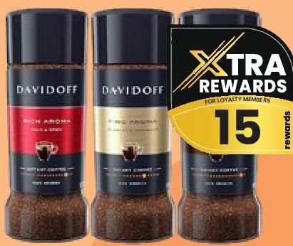 DAVIDOFF Instant Coffee 90g All Refs