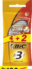 Bic 3 Sensitive X 4