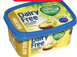 Dairy Free Buttery Spread - Tablelands la boîte de 500g