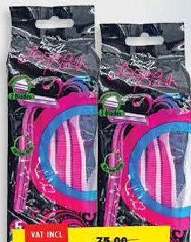 Teenz L.Touch Razors x5 Soft Grip