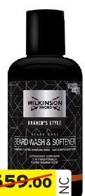 Wilkinson Sword Barber's Style Beard Wash & Softener 177ml
