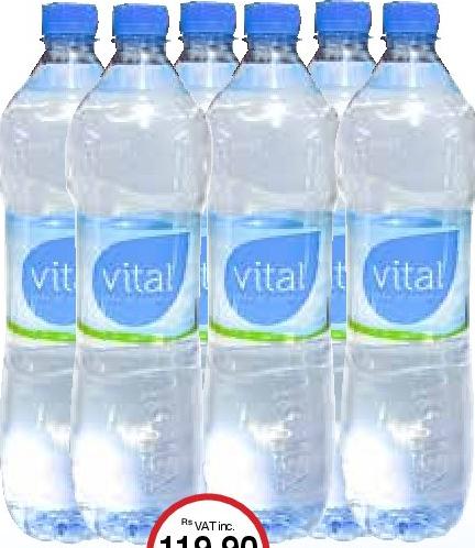 Vital Water - 1.5L x6