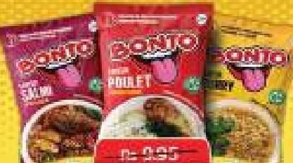 BONTO Noodles 75-85g (All Refs)