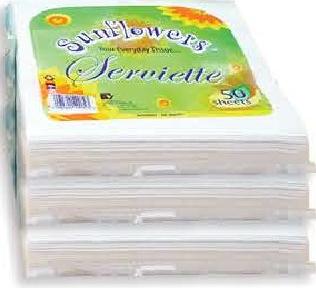 Sunflowers Napkin 50 Sheets