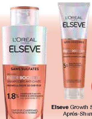 Elseve Growth Shampoo - 200ml/Après-Shampoo - 150ml