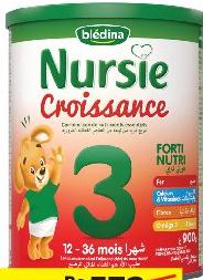 Nursie Lait Croissance 3 900G