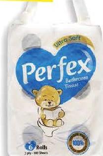 Perfex Bathroom Tissue Ultrasoft 6 Rolls