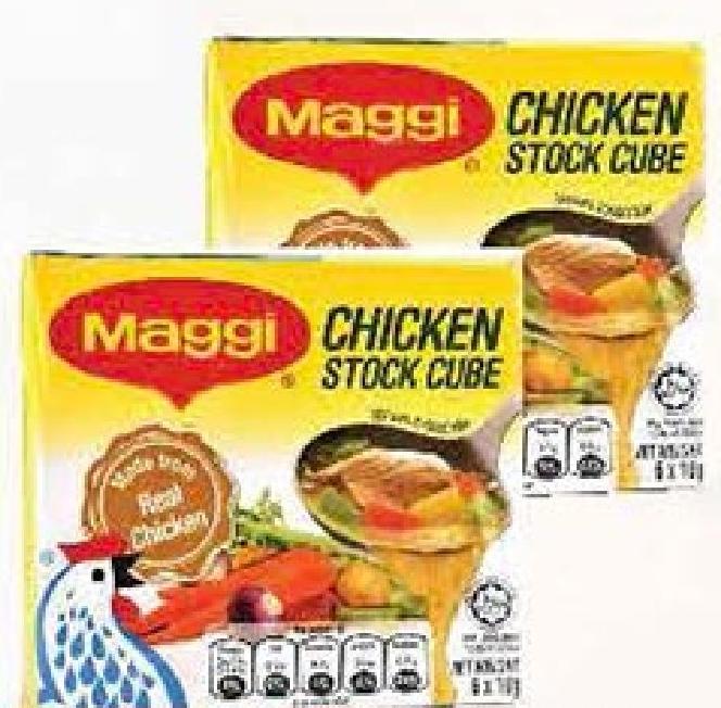 Maggi Chicken Stock Cube 60g