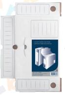 Carrefour Archive Boxes, Lot of 4, 100 mm Spine