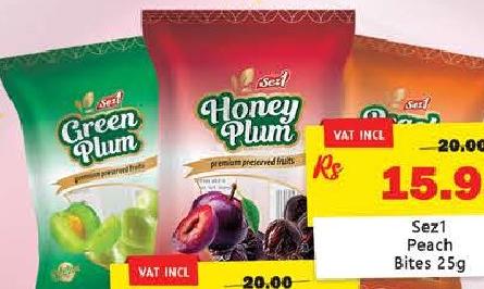 Sez1 Green/Honey Plum 42g