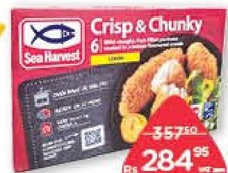 Sea Harvest Crisp & Chunky Hake Classic, Lemon, Garlic & Herb 500 g