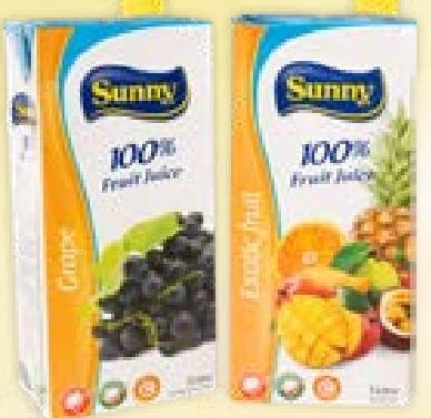 Sunny 100% Fruit Juice 1L