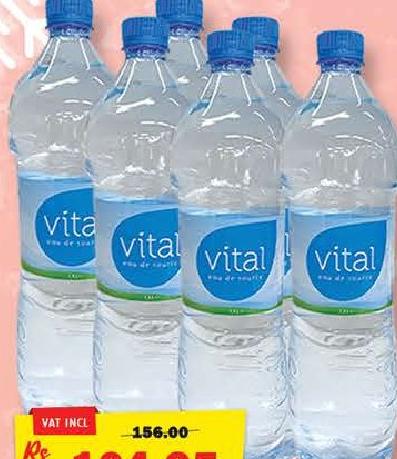 Vital Water 1.5lts Pack x6