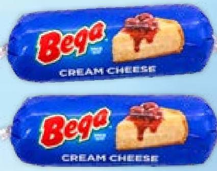 BEGA CREAM CHEESE CHUBES 250G