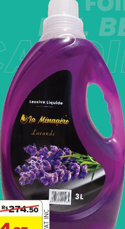 La Menagere Liquid Laundry Detergent Machine 3L