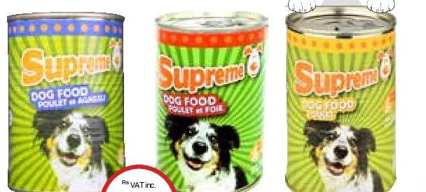 Supreme Dog Food Poulet / Poulet & Foie / Boeuf - 420g