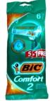 BIC Comfort 2 Disposable Razors 6 Pack (5+1 Free)