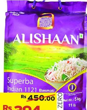 ALISHAAN SUPERBA 1121 BASMATI RICE 5KG