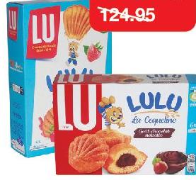 Coqueline Lulu - Lu Chocolat / Fraise la boite de 165g