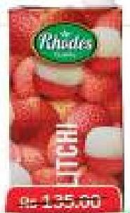 Rhodes 100% Fruit Juice Litchi 1L